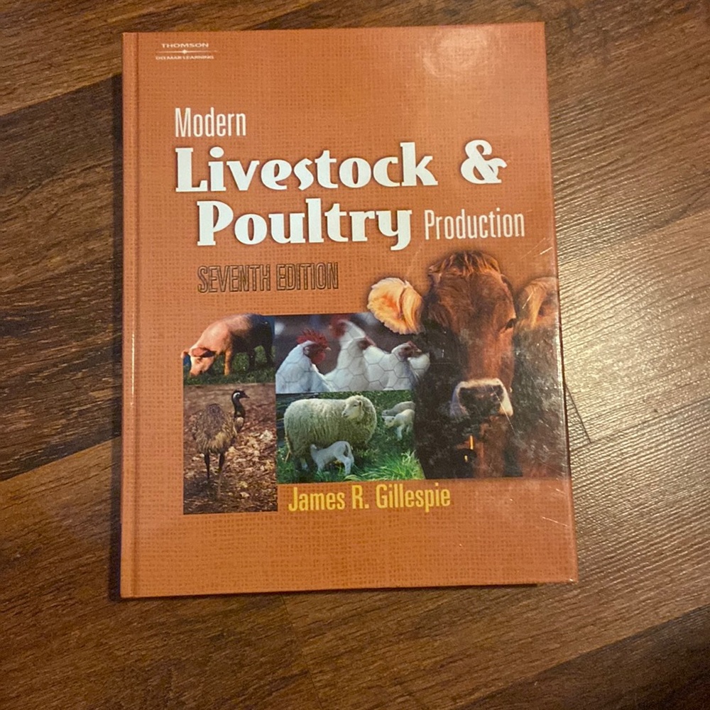 Seventh edition modern livestock and poultry production textbook